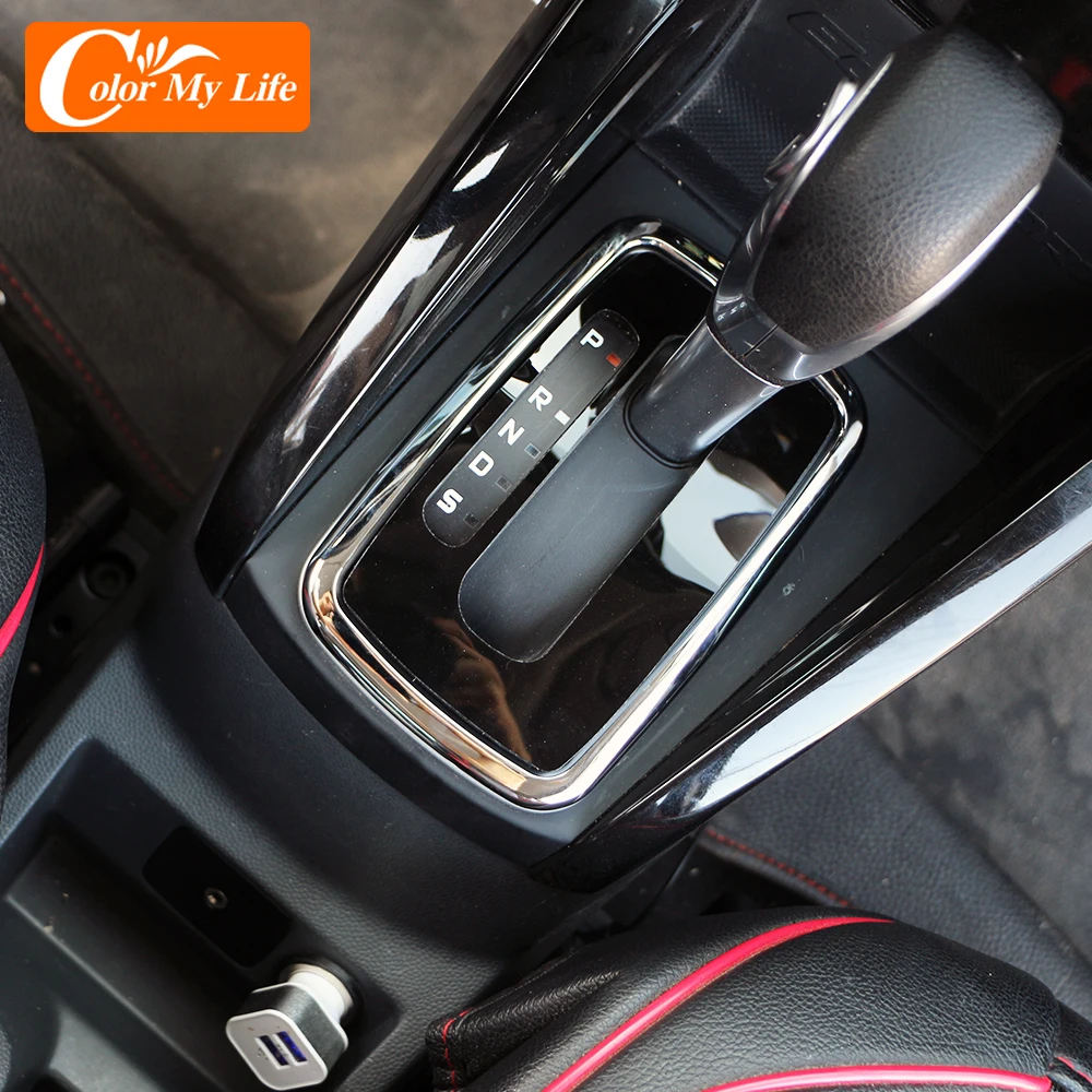 Высококачественная Хромированная ручка переключения передач из АБС пластика