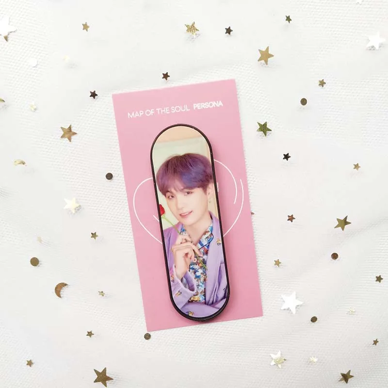 KPOP Star Bangtan мальчики мобильный телефон кольцо кронштейн гибкий клей наушники держатель телефона кронштейн кабель для хранения Рождественский подарок - Цвет: 1