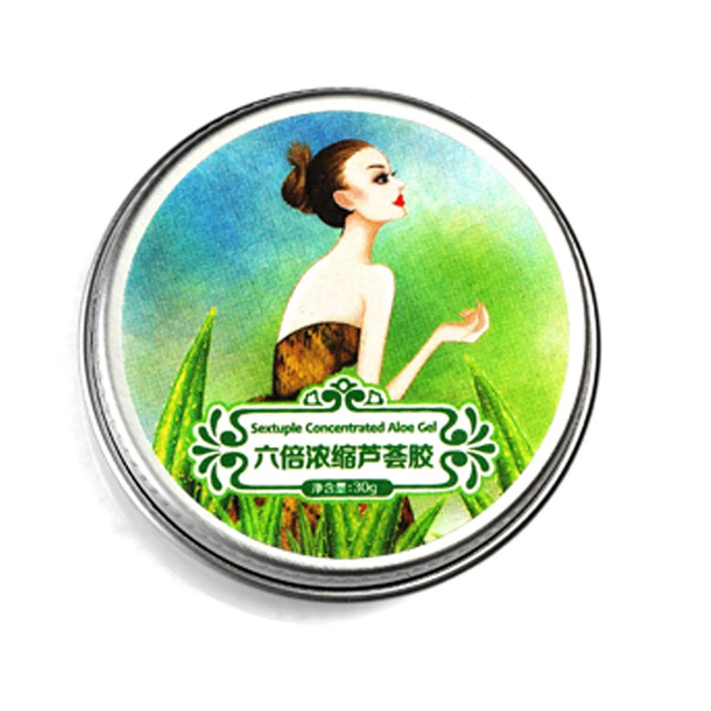 Гель с алоэ вера 100% чистого свежеувлажняющий и увлажняющий без липких остатков