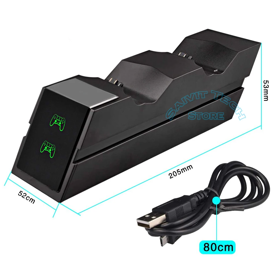 wireless controller fast charger stand for playstation 4 ps4slimpro dualshock ps 4 pro game pad joystick charging dock station free global shipping