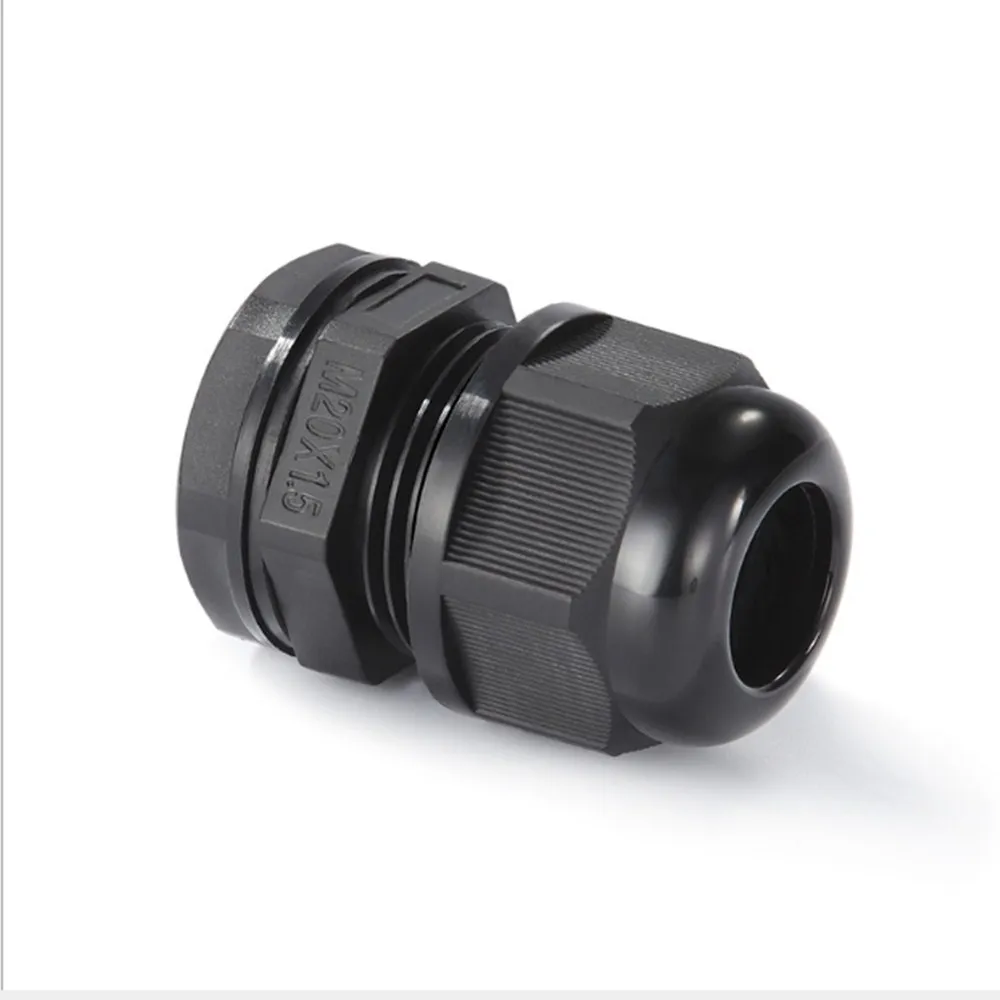 100 шт. светло-серые нейлоновые кабельные сальники (Единая структура) Метрические |