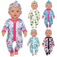 43cm baby new born doll18 inch doll include jumpsuitshair band dolls for girls age 3 up