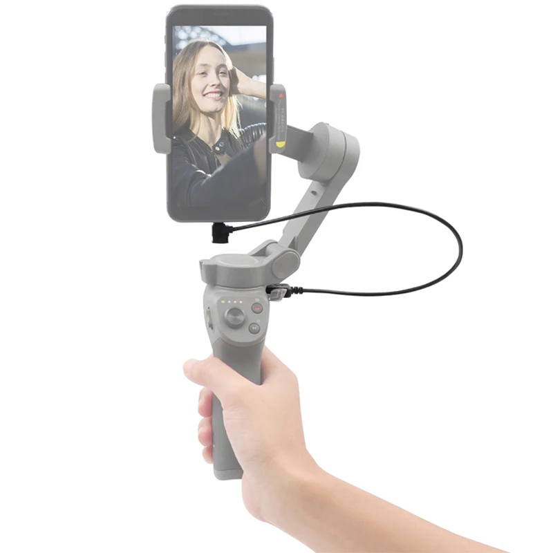 Для DJI OSMO Mobile 3 ручной карданный стабилизатор зарядный кабель 35 см локоть USB зарядное устройство подключить провод DJI OSMO Мобильные аксессуары
