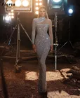 Женское вечернее платье с бисером Дубай, блестящее платье с блестками, длинное платье для выпускного вечера, 2021