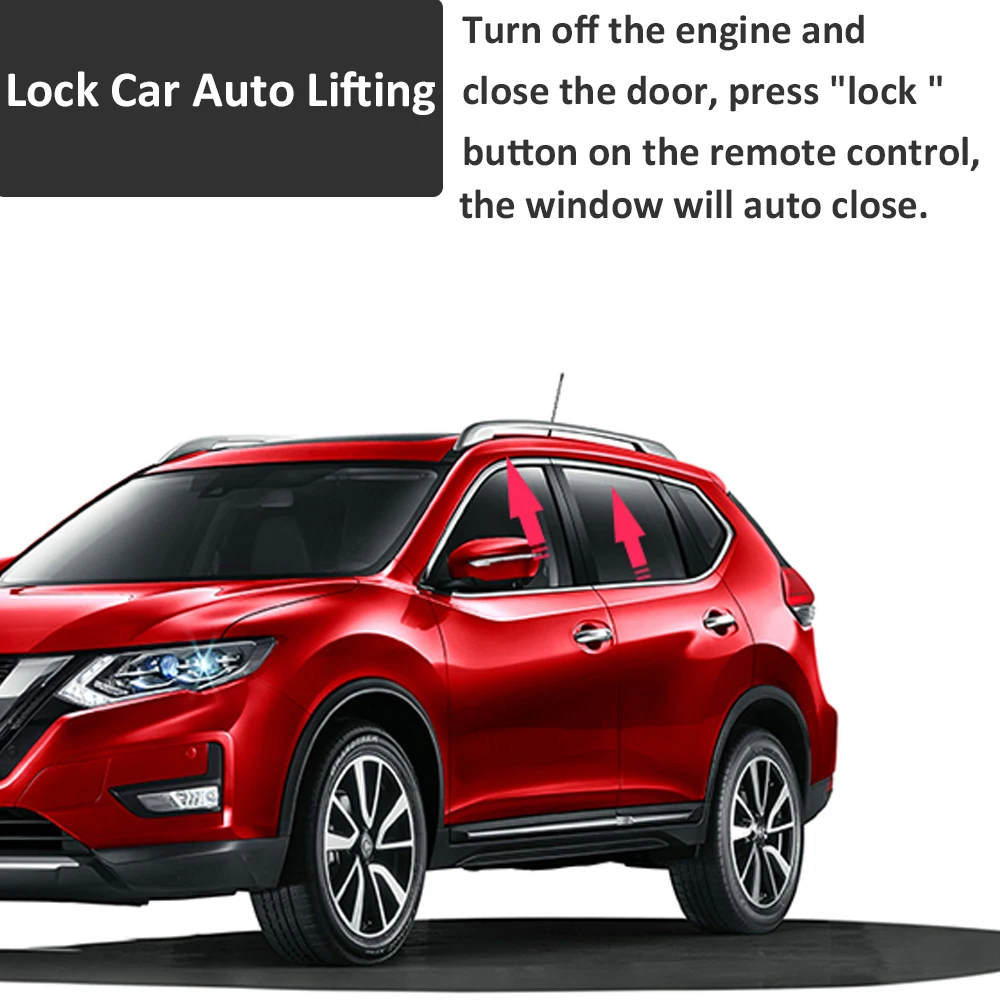 Для Nissan Xtrail T32 2018 светодиодный переключатель окна зеркало заднего вида складной
