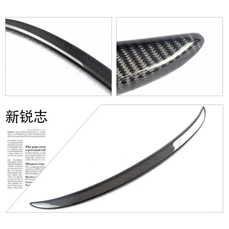 

2010-2016 Mark X Reiz carbon fiber plastic rear wing lip spoiler for TOYOTA Mark X 2011 2012 2013 2014 2015