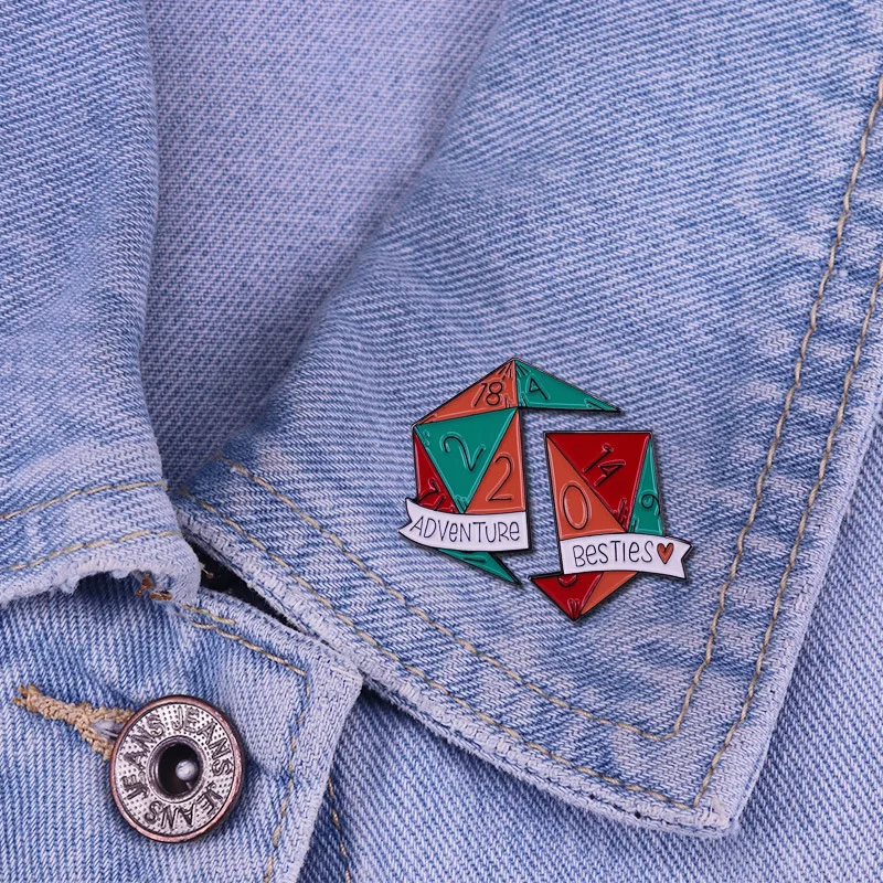 

K3064 Game Jewelry Enamel Pins Brooches Women Men Backpack Bags Badges Fashion Lapel Jewelry Friends Birthday Gifts
