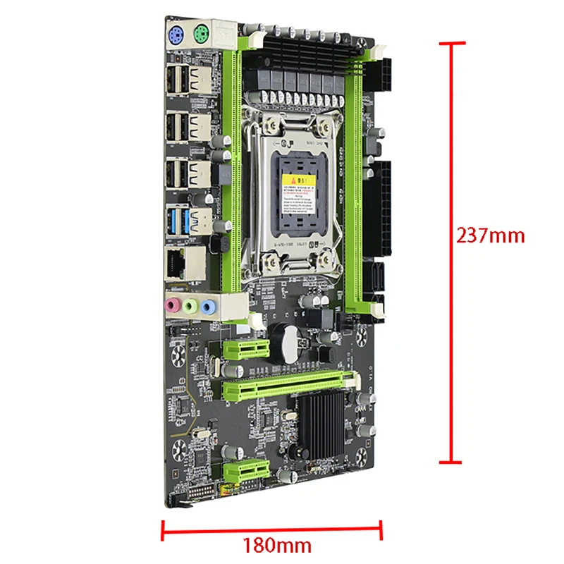 X79 компьютерная материнская плата 2011 Pin DDR3 ECC память игровой набор поддержка E52680