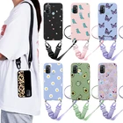 Чехол для OPPO A92 A72 A52, задняя крышка для OPPO A 92 72 52 OPPOA92 OPPOA72 OPPO52, шнурок, чехлы, сумка-бампер