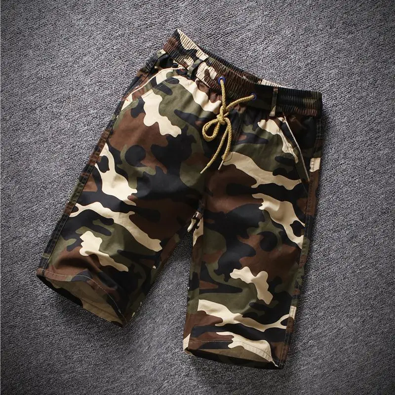Симпатичные мужские брендовые модные камуфляжные шорты VogueShorts детские брюки до