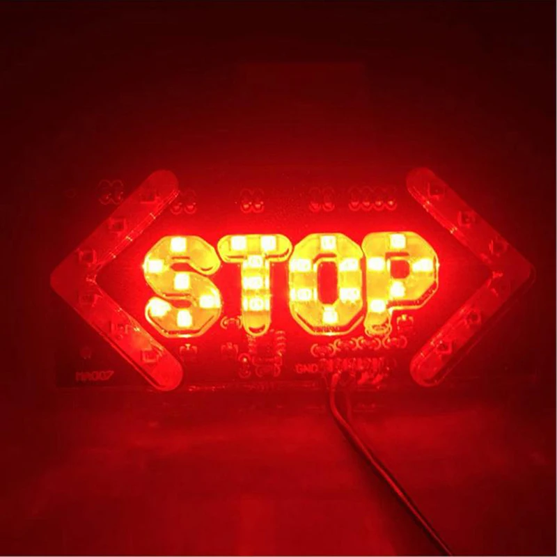 

1 шт., светодиодный светильник онарь для мотоцикла, стоп-сигнал, сигнал поворота, указатель поворота