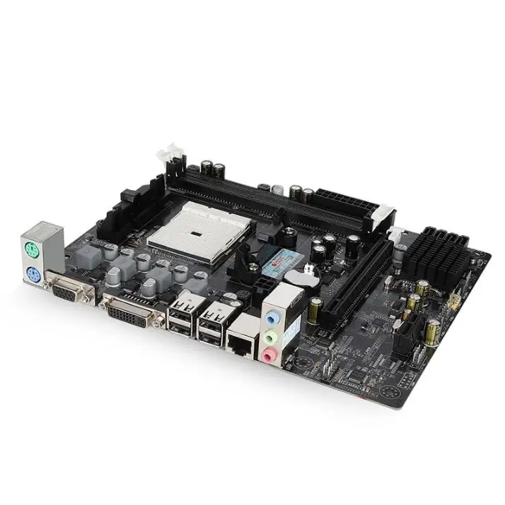 Huanan Zhi A55 материнская плата для AMD FM1 A8 A6 A4 DDR3 16 Гб SATA2.0 USB2.0 PCI-E 218*170 мм M-ATX | Компьютеры