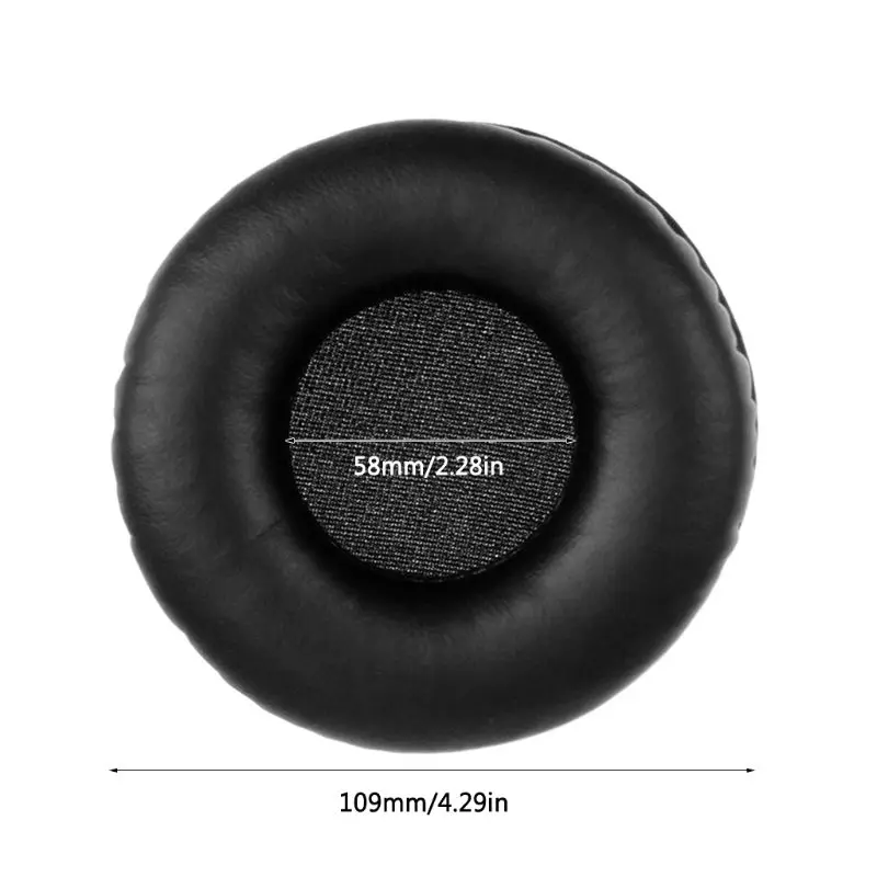 1 пара протеиновых кожаных/фланелевых подушечек для ушей мягкие подушечки ATH Ad1000x