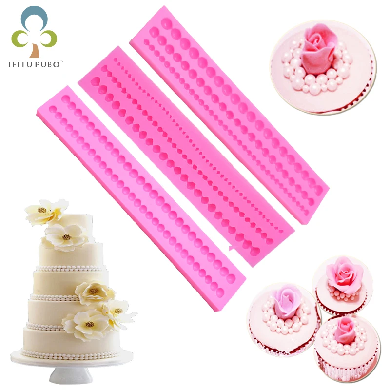 1 шт. силиконовая форма для жемчужной помадки жемчужных цветов инструменты