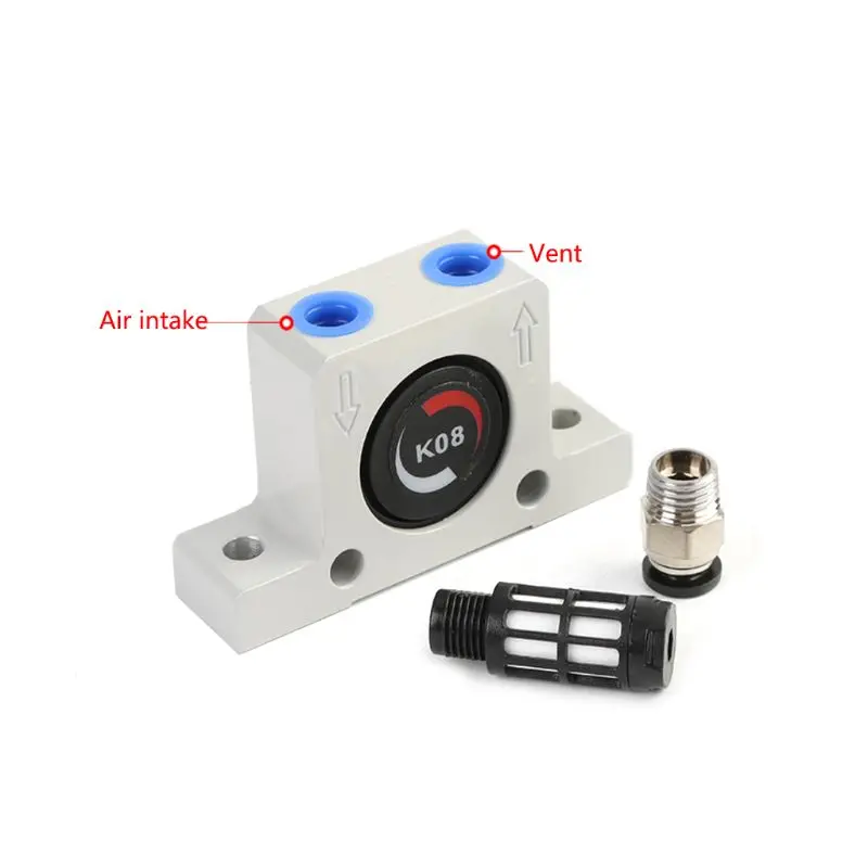 Промышленный редуктор K8 вибратор с бункером шариковый тип прочный алюминиевый