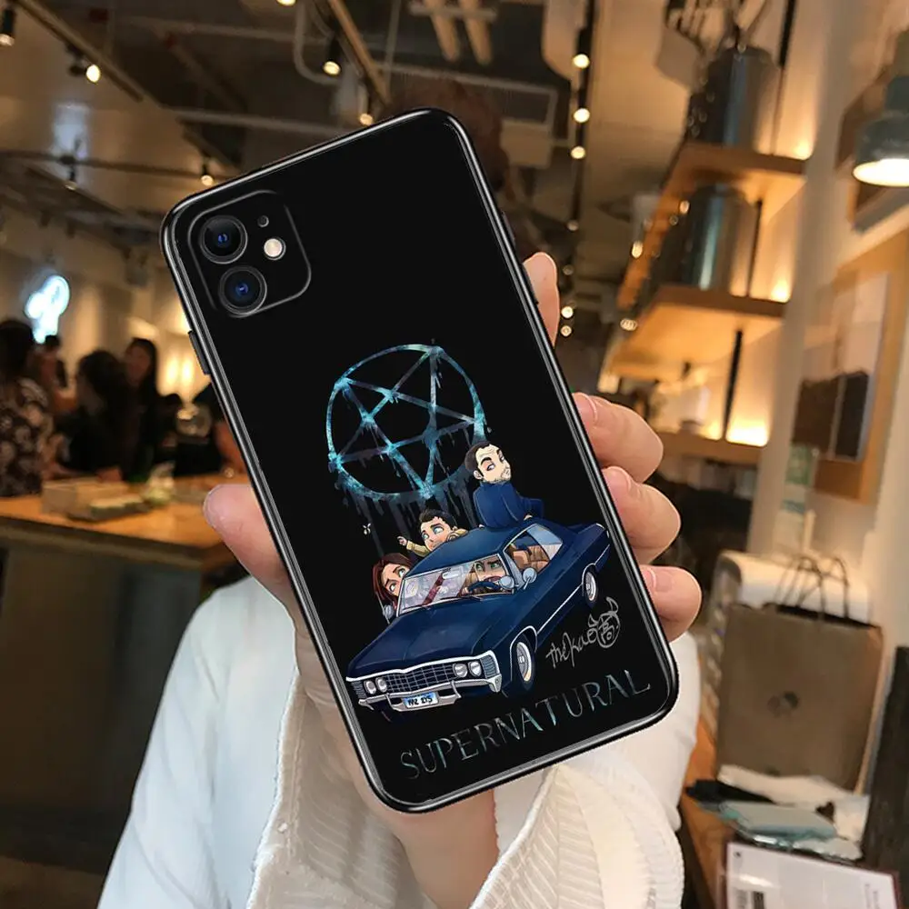 Сверхнатуральные Чехлы spdean N и Sam для iphone 11 Pro Max Чехол 12 8 PLUS 7 6S XR X XS mini mobile cel |