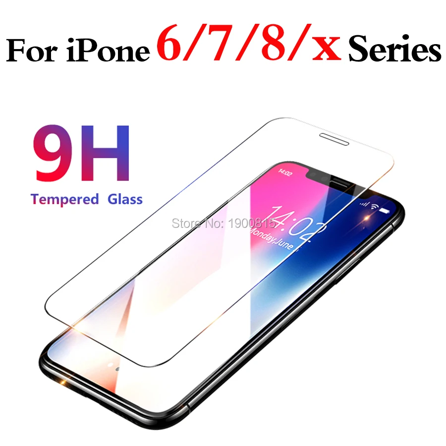Защитное стекло закаленное для iphone xs/6/7/8 plus/6s/xr/x/s/xs max/aphone|Защитные стёкла и плёнки