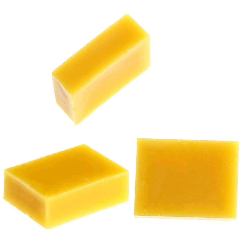 

DIY 100% Pure Natural Beeswax Candle Soap Making Supplies No Added Soy Lipstick CosmeticsMaterial Yellow Bee Wax Cera Flava