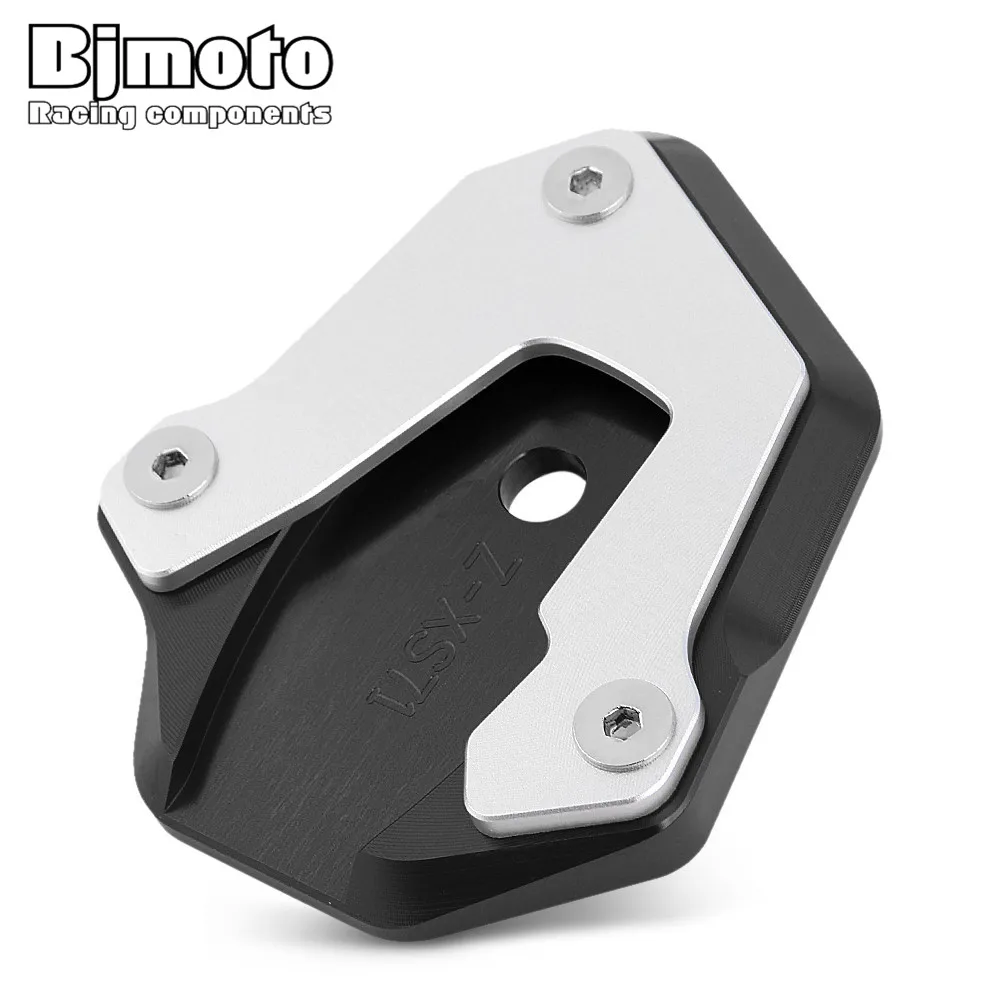 

BJMOTO For Suzuki GSR750 GSX-S1000 2017-2019 CNC Aluminum Kickstand Foot Side Stand Extension Pad Support Plate 2018