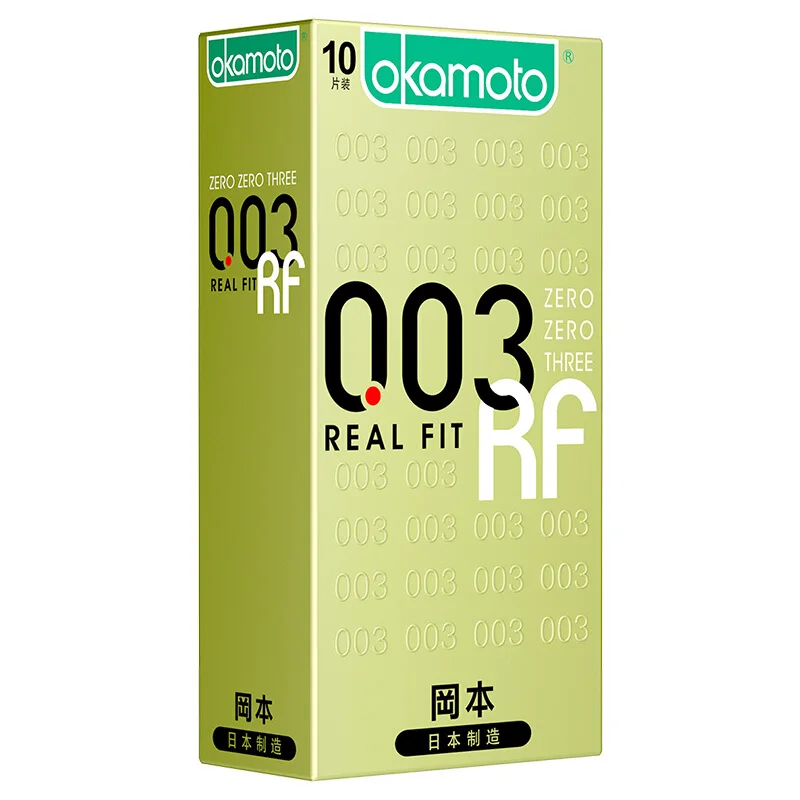 Оригинальный презерватив Okamoto Zero Three Real Fit 003 Презервативы интимные товары
