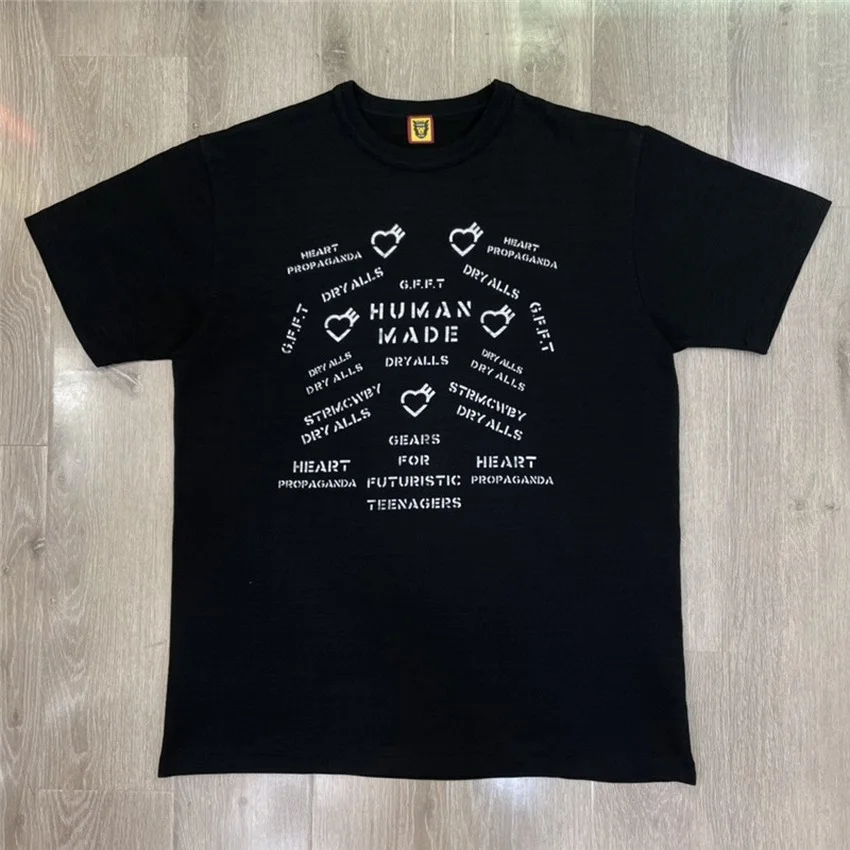 

Двусторонняя хлопковая футболка с надписью «love» для мужчин и женщин