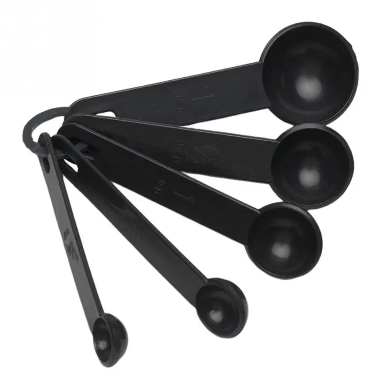 10 шт./компл. многофункциональные ложки кухонные столовые приборы Черные