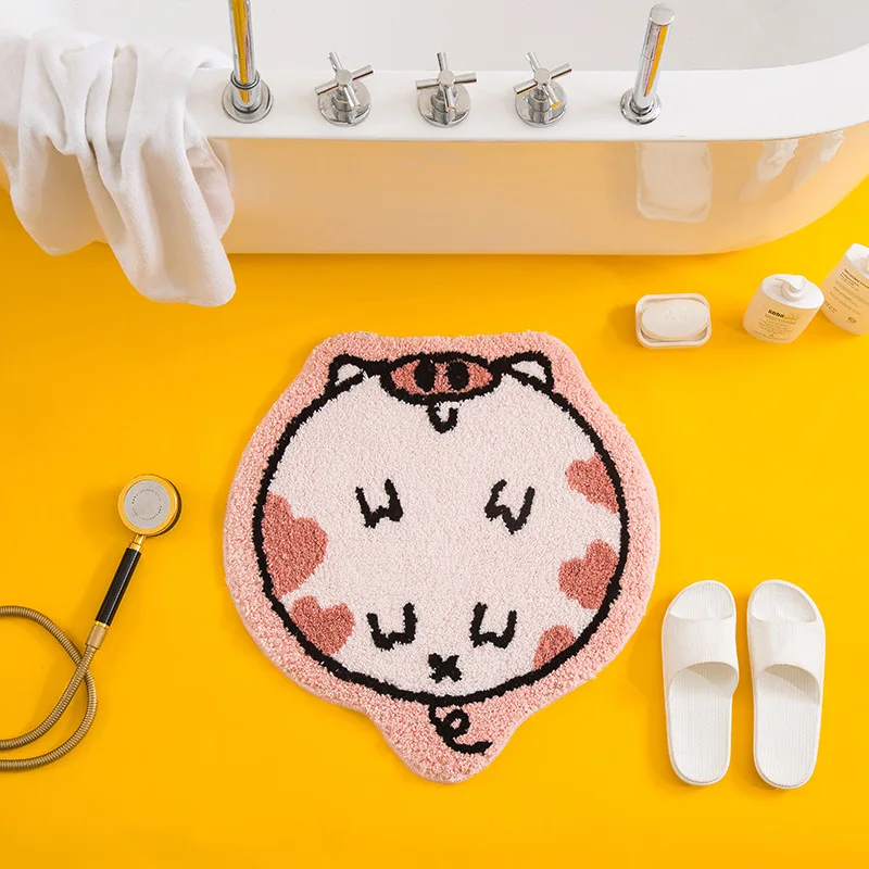 

Коврики для ванной комнаты, домашний и уличный коврик для приветствия, Домашний напольный декор, Симпатичные Коврики для входа, кошек и соба...