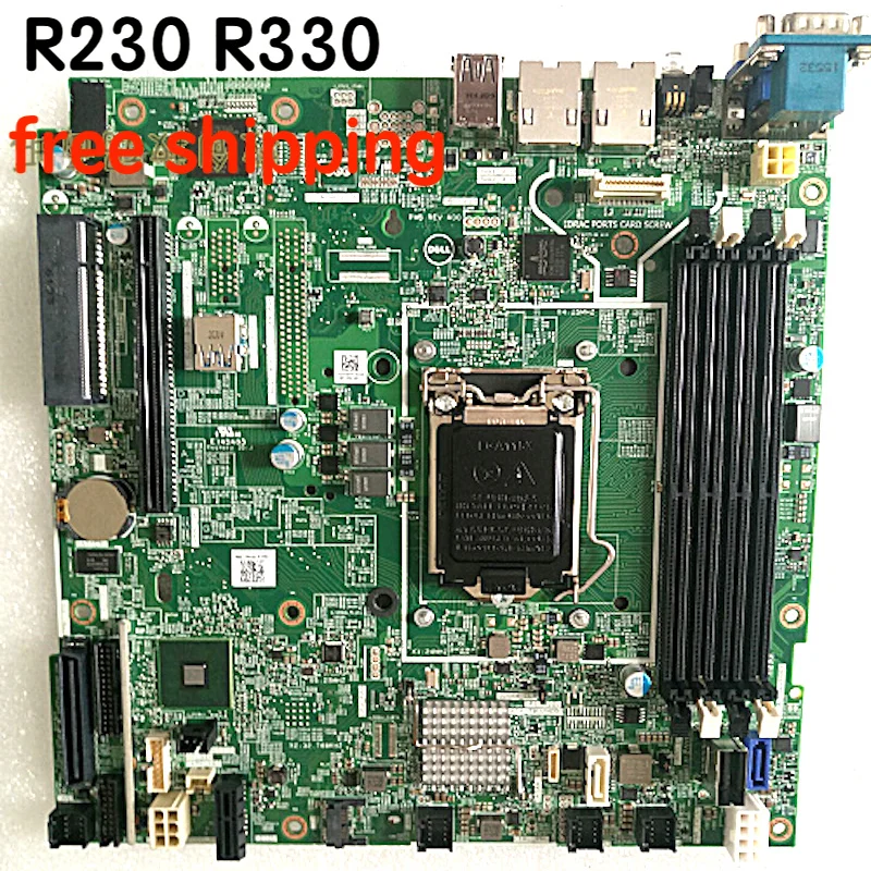 

Материнская плата для настольных ПК DELL R230 R330 0FF8V4 0F93J7 FF8V4 F93J7, 100% протестирована, полностью работает
