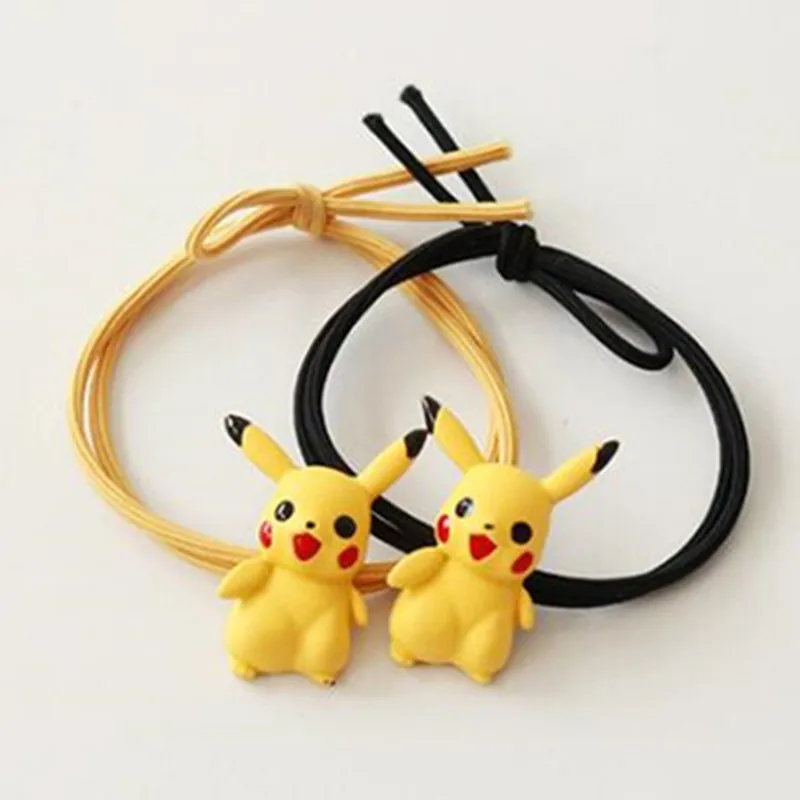 Горячая новинка Покемон из японского аниме лента для волос Веревка женщин