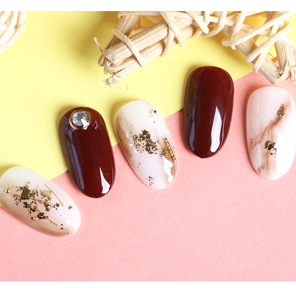 Листы золотых листьев хлопья легкая Золотая фольга фрагменты для украшения