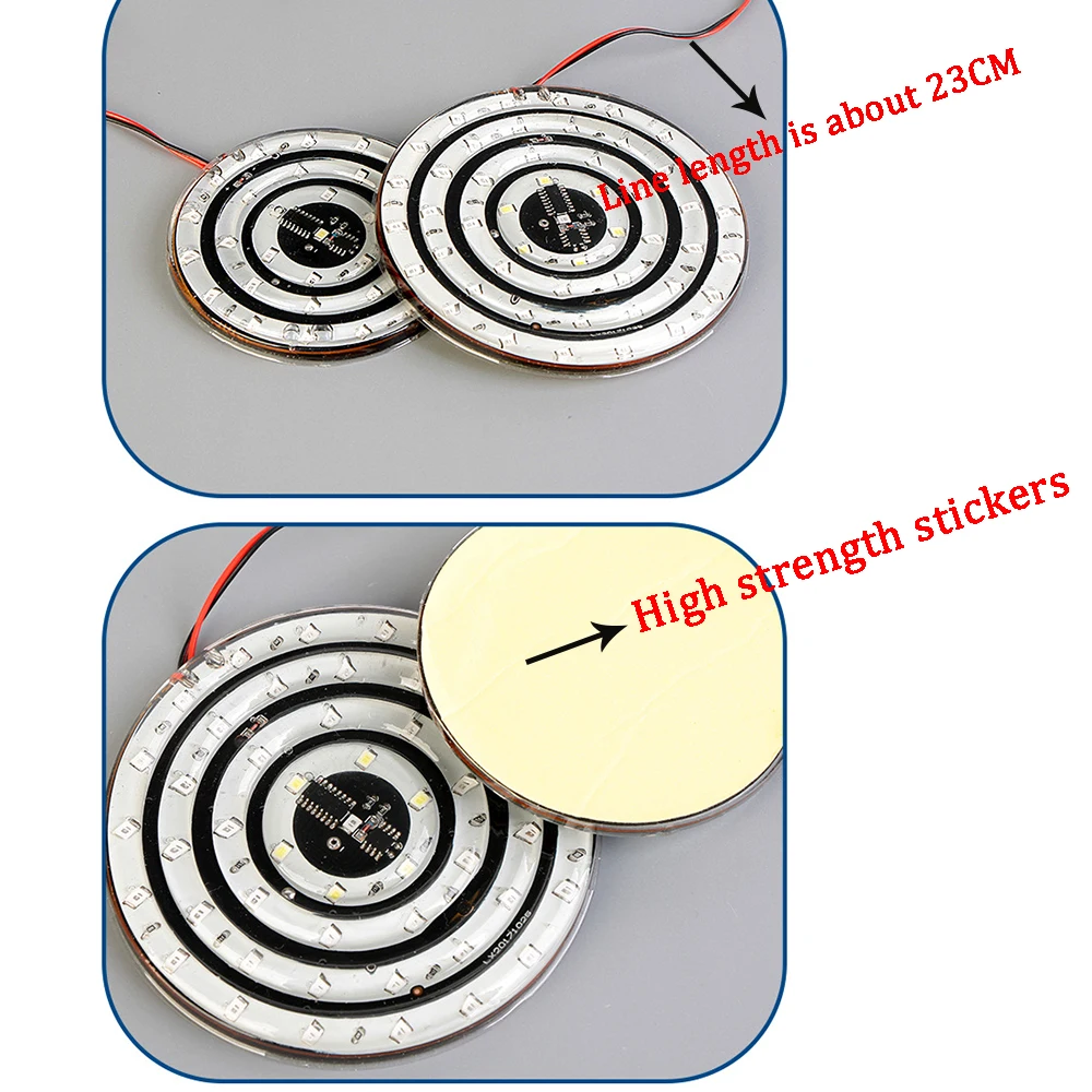 12В мотоциклетные сигнальные огни светодиодные задние фонари номерные знаки