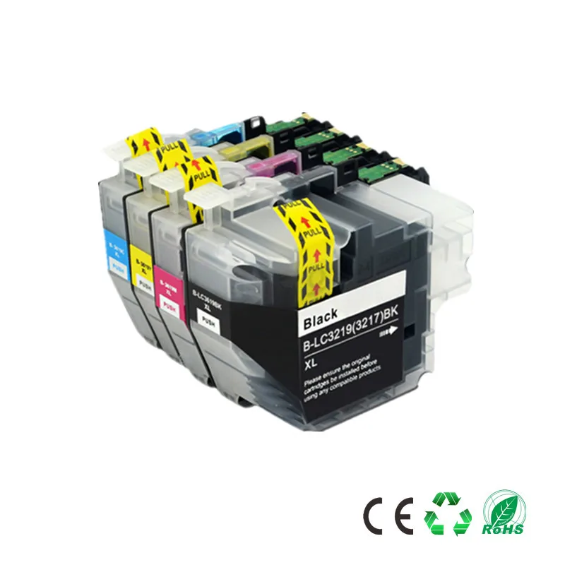 12 шт. LC3219 LC3219XL полный чернильный картридж для принтера Brother MFC J5330DW J5335DW J5730DW J5930DW