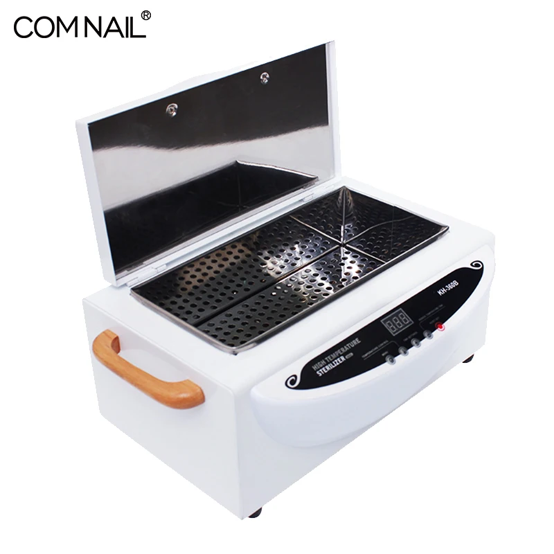 300W Portable Dry Heat High Temperature Sterilizer Medical Autoclave Manicure Tool Sterilizer For Nails Pedicure Salon - Цвет: 360B-WHITE