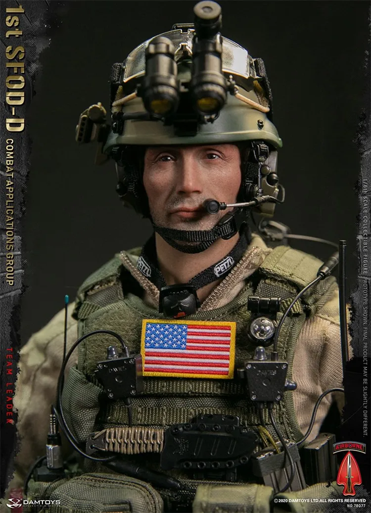 

78077 1/6 Delta Special Forces 1st SFOD-D Full Set Action Figure DAMTOYS DAM Birthday Gifts For Collection In Stock