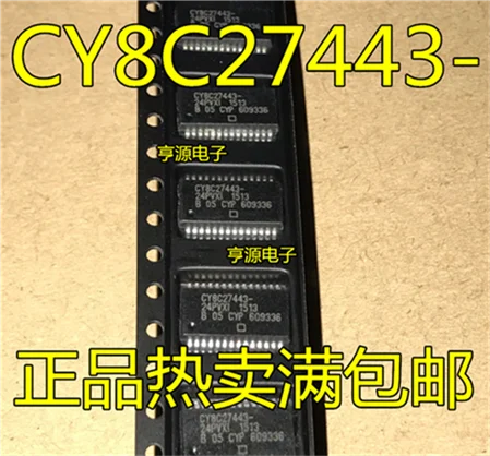 

CY8C27443, SSOP28, CY8C27443-24PVXI