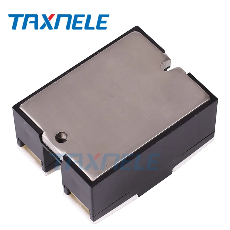DC В AC SSR 40DA SSR 25DA 10DA твердотельное реле 4-32VDC вход 24-480VAC выход твердотельное реле промышленный одиночный черный SSR