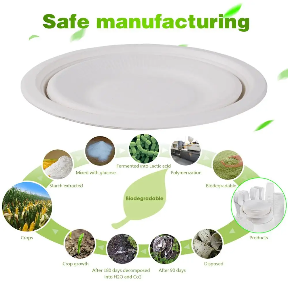 300 шт. одноразовые ножи и вилки разлагаемые|Одноразовая посуда для вечеринок| |