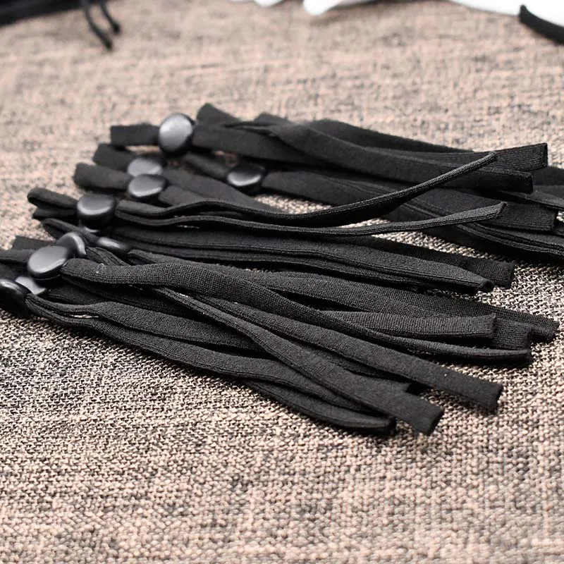 100 шт. эластичный шнур для маски регулируемая эластичная пряжка сделай сам маска