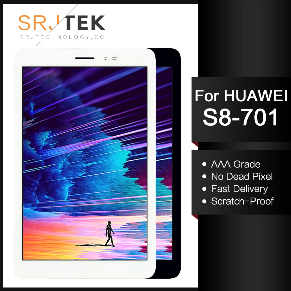 SRJTEK 8 &quotS8 701U с ЖК дисплеем для Huawei Mediapad Honor Pad T1 0 3G функцией S8 701 дисплей 701W