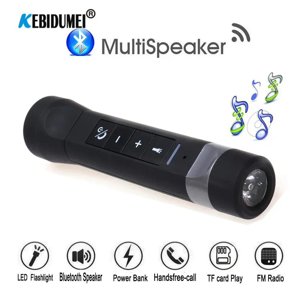 Мини Bluetooth FM радио MP3 плеер динамик TF карта громкой связи комплект внешний