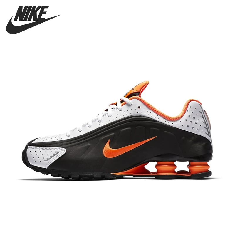 Оригинальное новое поступление мужские кроссовки для бега NIKE SHOX R4|Беговая обувь|