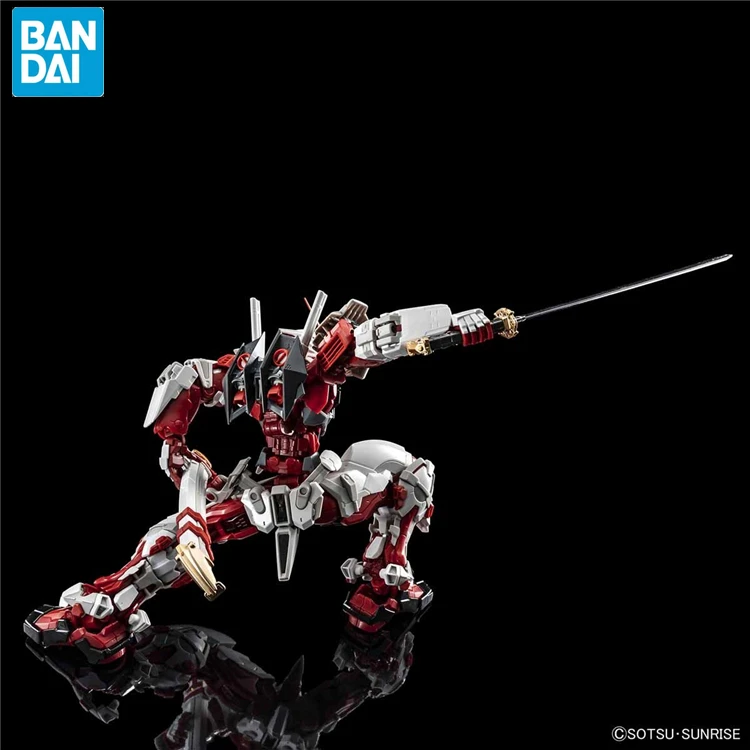 

BANDAI GUNDAM MG HIRM 1:100 GUNDAM ASTRAY RED FRAME Gundam model kids assembled Robot Anime action figure toys