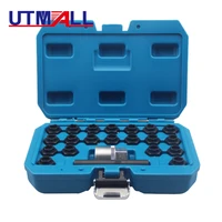 22pc anti theft special wheel locking bolt nut key for bmw removal socket lock set