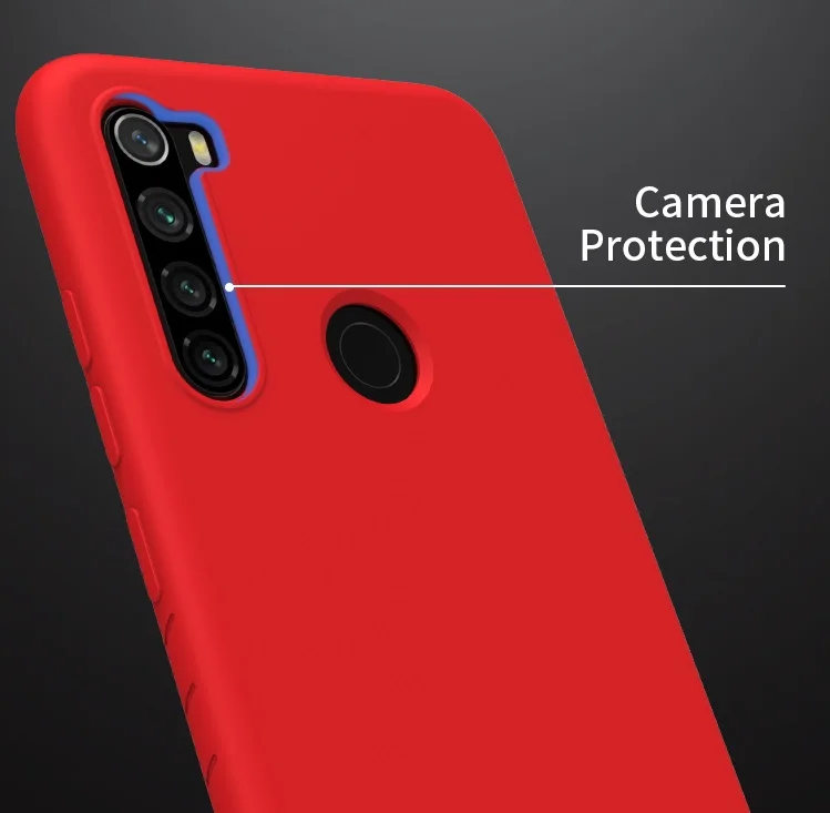 Чехол для Redmi Note 8 Pro, силиконовый Гладкий чехол NILLKIN для Xiaomi Redmi Note 8, чехол для Note8, глобальная версия 6,3/6,53