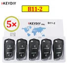 5 шт.лот KEYDIY B series B11-2 2 кнопки Универсальный KD пульт дистанционного управления для KD200 KD900 KD900 + URG200 KD-X2 mini KD DS style