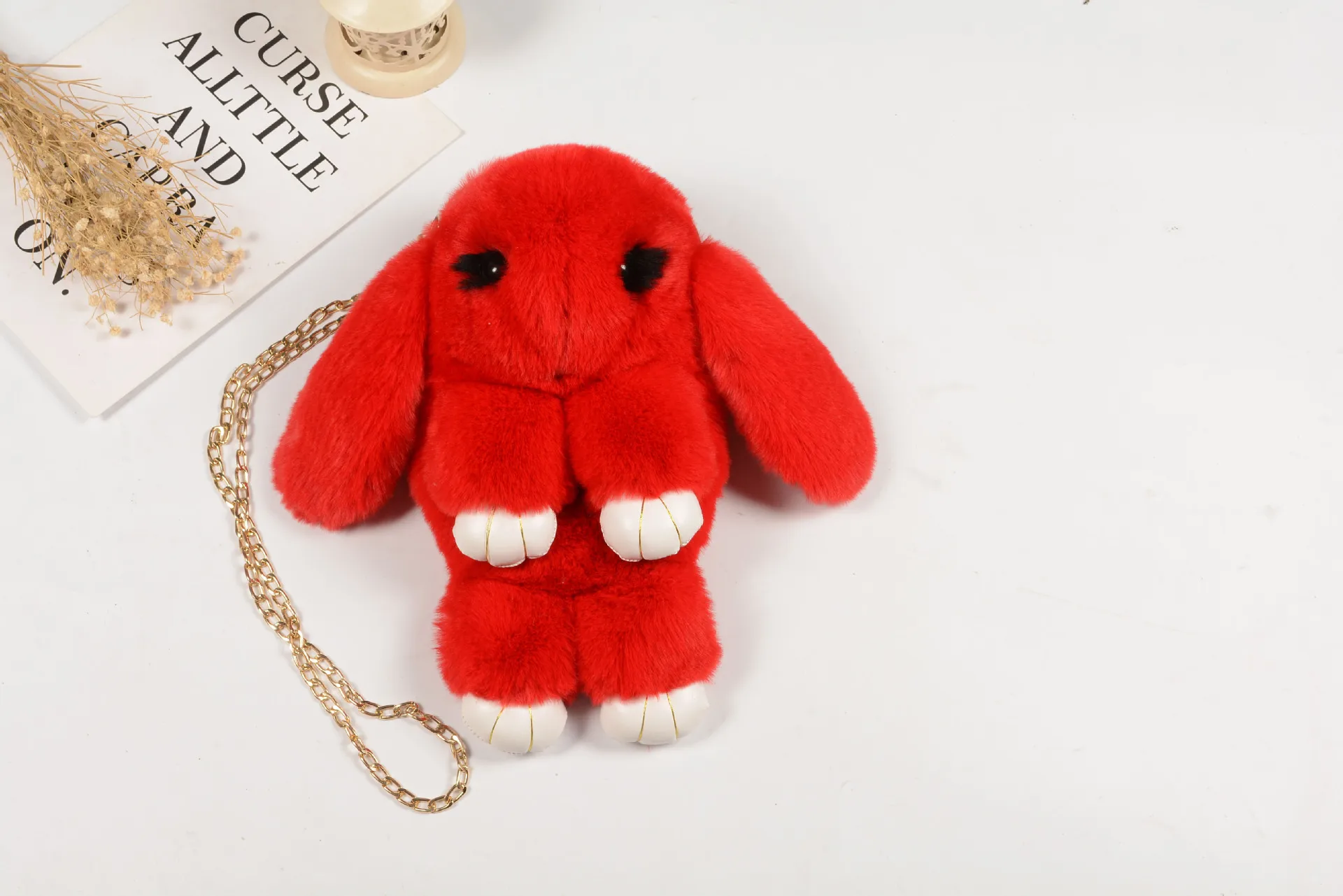 Мягкая Детская сумка из искусственного меха кролика детские сумки на плечо