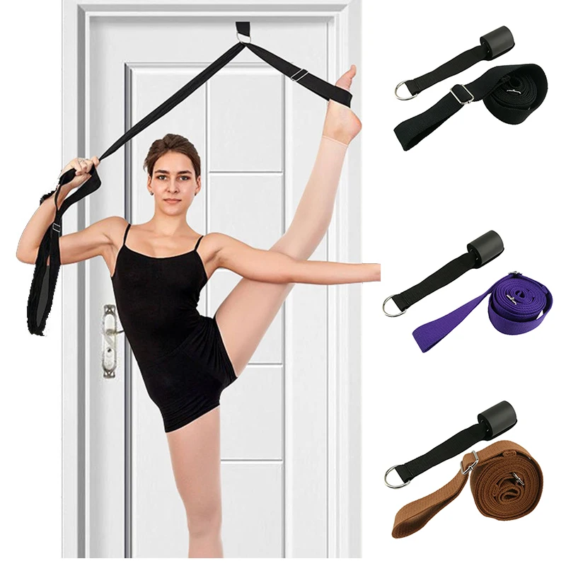 Йога стенд дверь гибкость двери растягивание растяжки ремень для балета Cheer