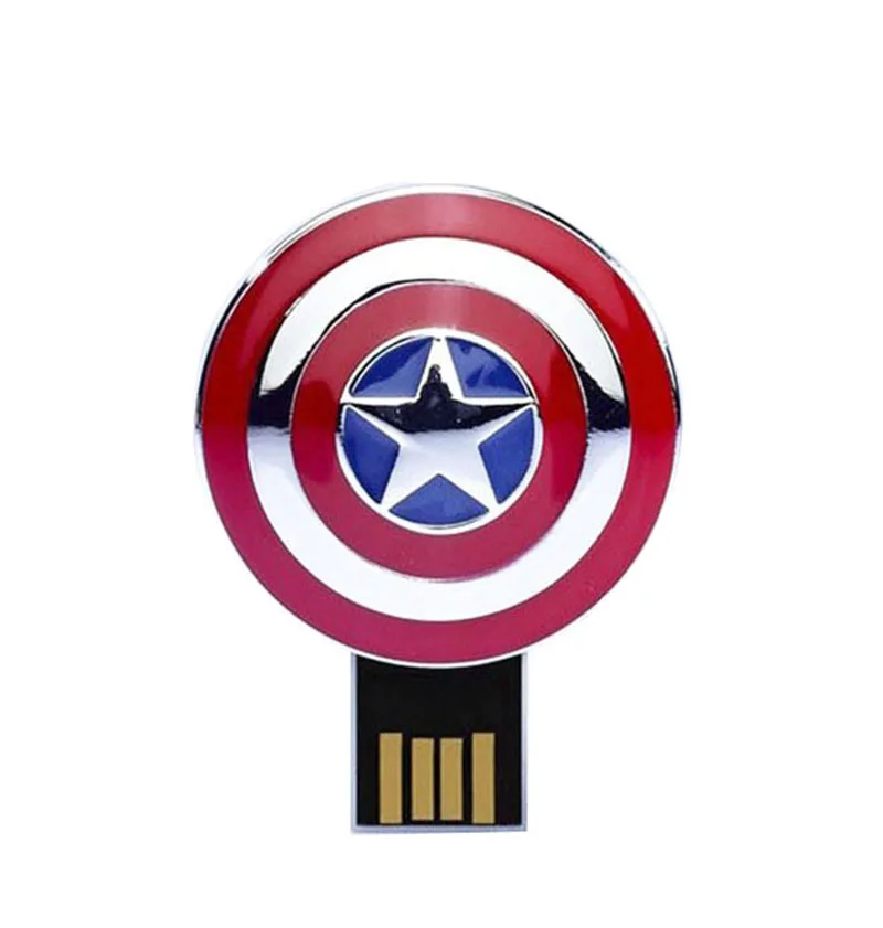 JASTER Cool Iron мужской ручной накопитель с красным светодиодный USB флеш-накопитель Симпсоны 4 ГБ 8 ГБ 16 ГБ 32 ГБ 64 Гб Флешка USB 2,0 Memoria Cle USB - Цвет: Green