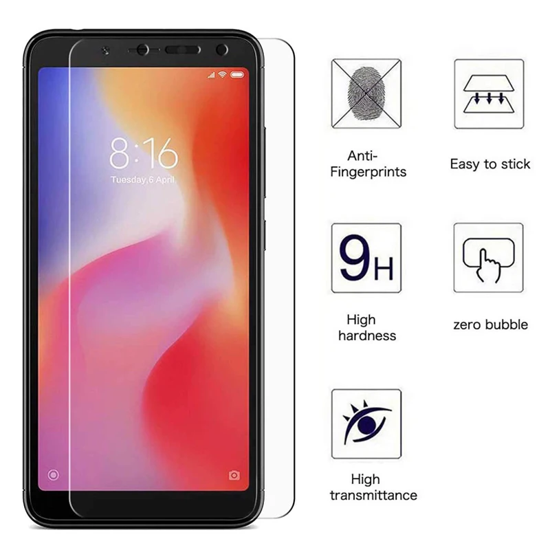 Защитное стекло Redmi6a для Xiaomi Redmi 6 A 6A a6 Redmi6 Redmi6A защитная пленка экрана Ksiomi из