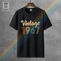 vintage 1967 fun 54th birthday gift tee shirt emo punk t shirt rock hippie female cotton clothes t shirts goth gothic tshirts